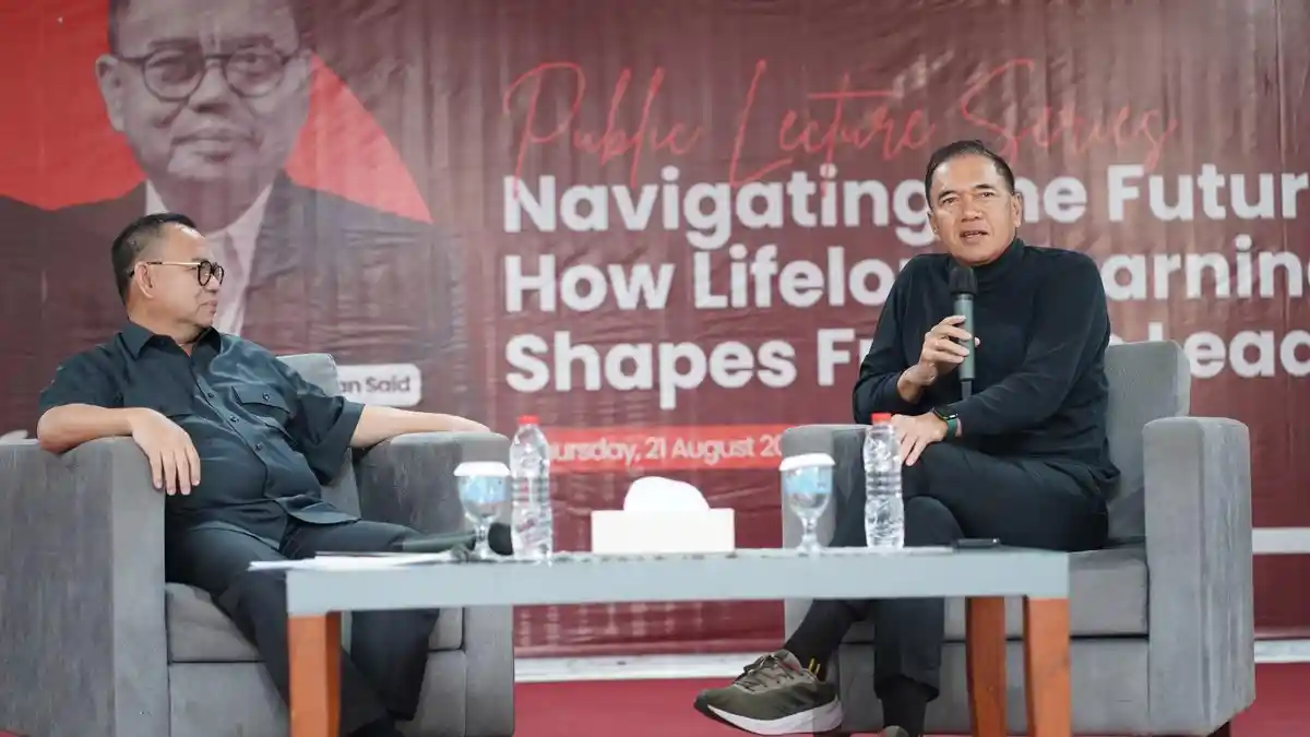 Gita Wirjawan Ajak Mahasiswa Universitas Harkat Negeri Siap Hadapi 2045