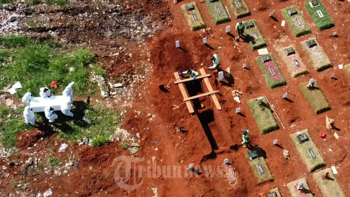 UPDATE: Terbanyak Sepanjang Pandemi, 1.205 Orang Meninggal Akibat Covid-19 dalam Sehari
