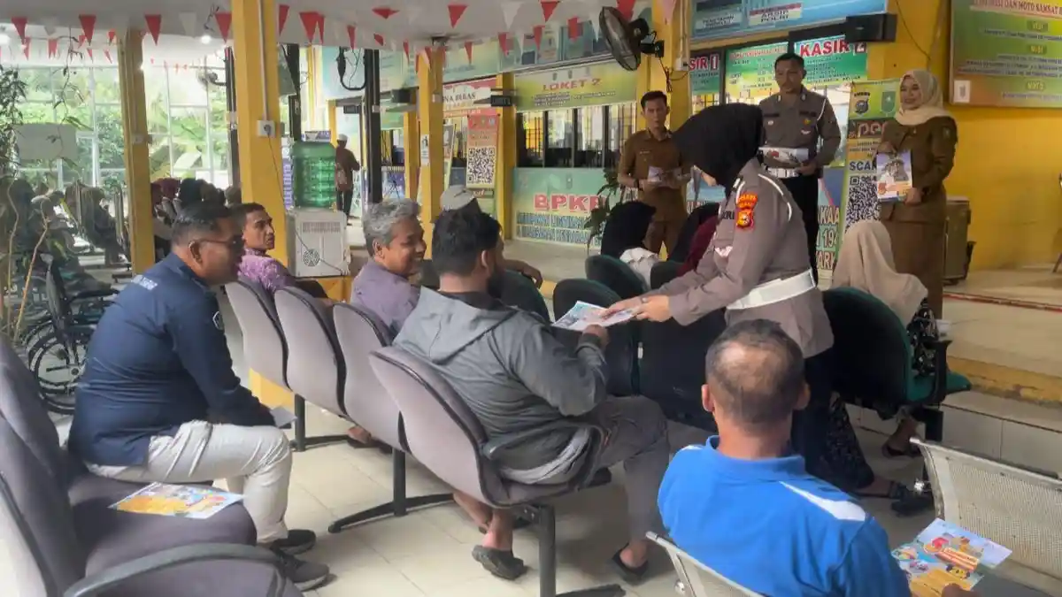 Kampanye Keselamatan dan Pilkada Damai, Ini Imbauan Kasat Lantas Polres Kampar