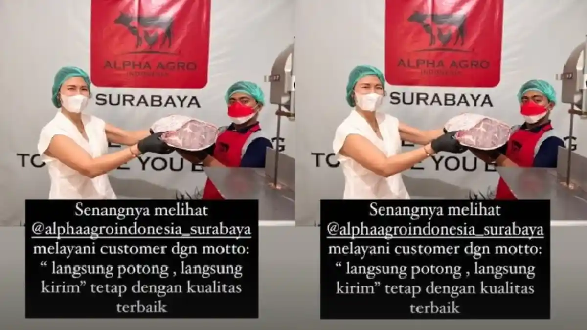Veronica Tan Unggah Potret Terbaru Saat Jualan Daging, Penampilan Eks Ahok Disorot