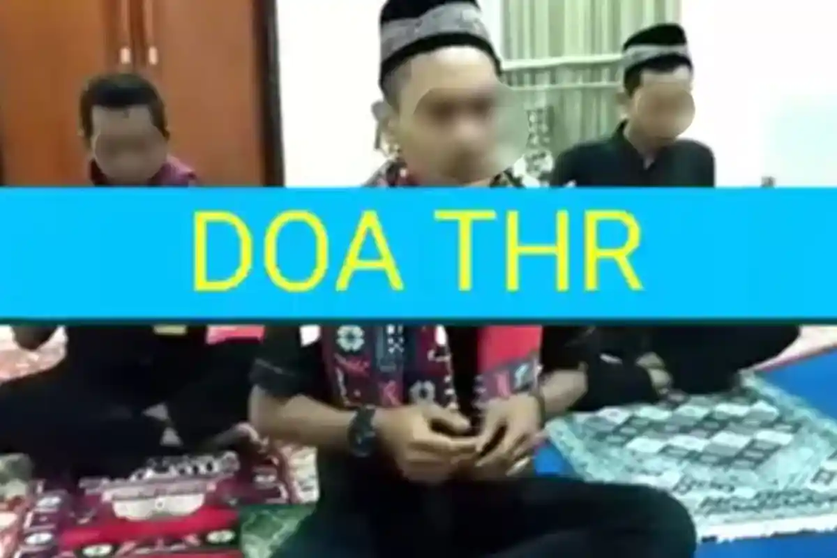 Video Doa Biar Dapat THR Ini Bikin Netizen Nyebut, Apa karena Kalimat yang Dibacakannya Begini?