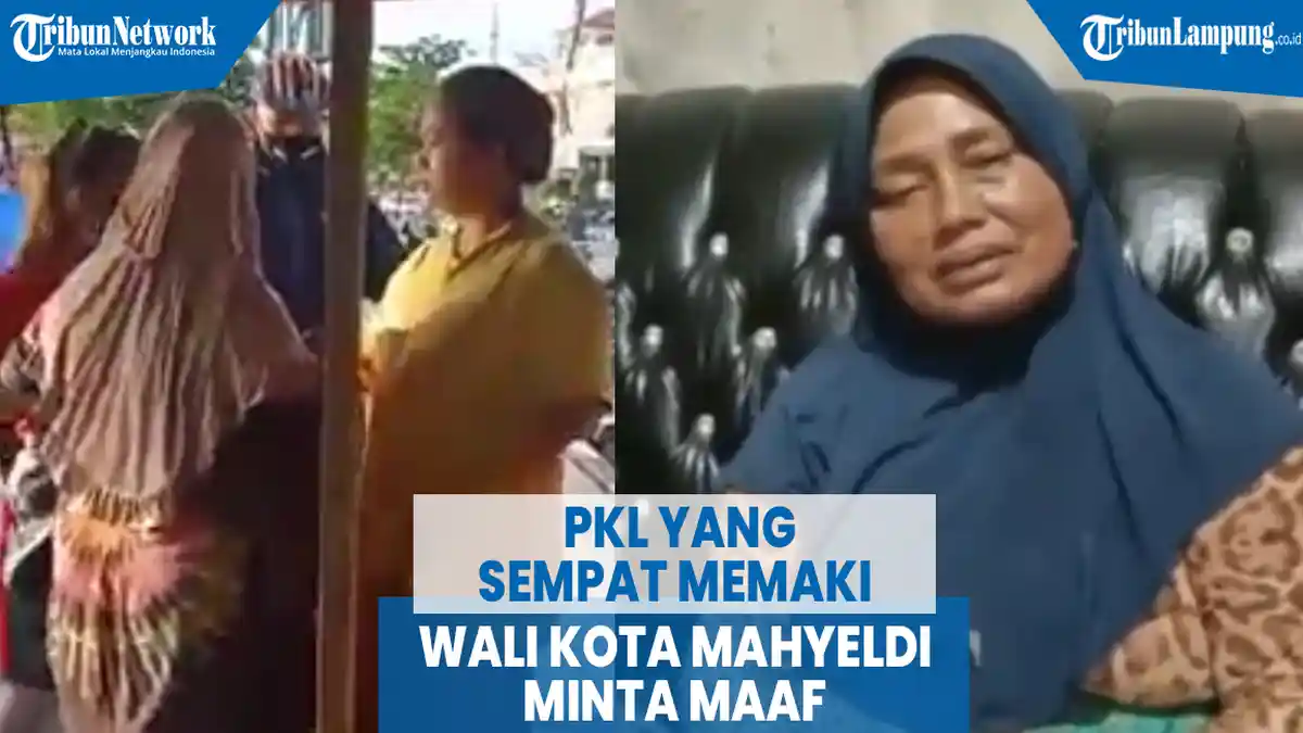 VIDEO PKL yang Sempat Memaki Wali Kota Mahyeldi Minta Maaf