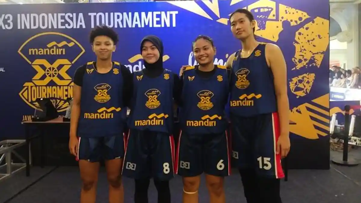 Tim Putri DIY Amankan Tiket Grand Final Mandiri 3X3 Indonesia Tournament 2023
