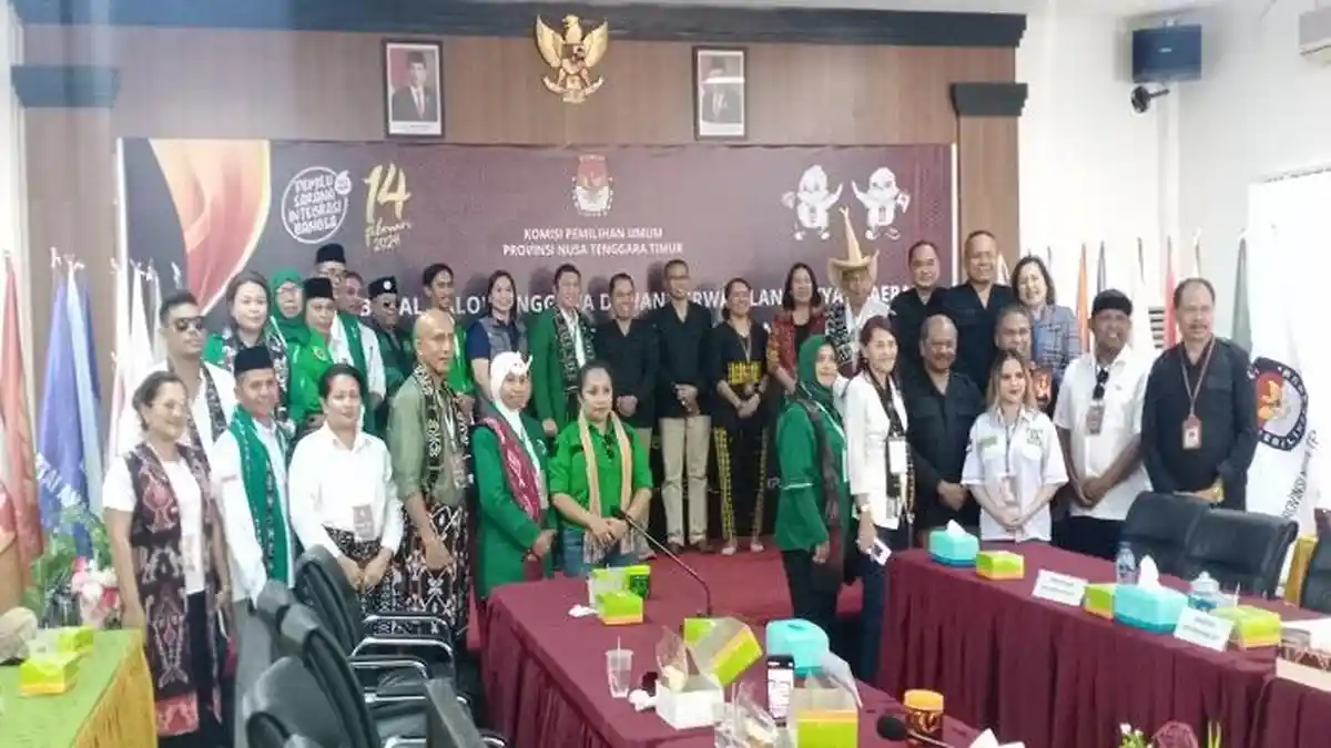 Optimis Punya Perwakilan di Enam Dapil, DPW PPP NTT Daftar 65 Bacaleg DPRD NTT
