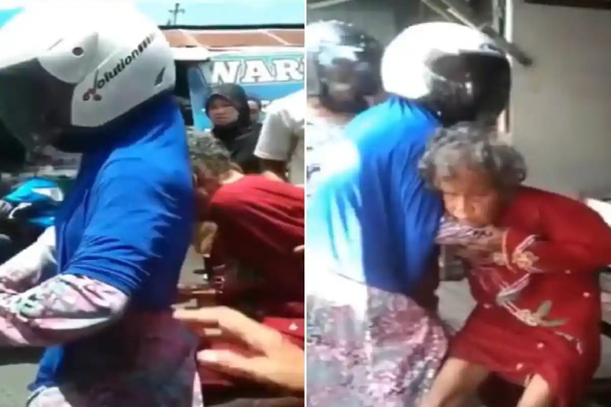 TEGA Wanita Paksa Nenek-nenek Mengemis di Pasar, Warga Murka Melihatnya: Viralkan!