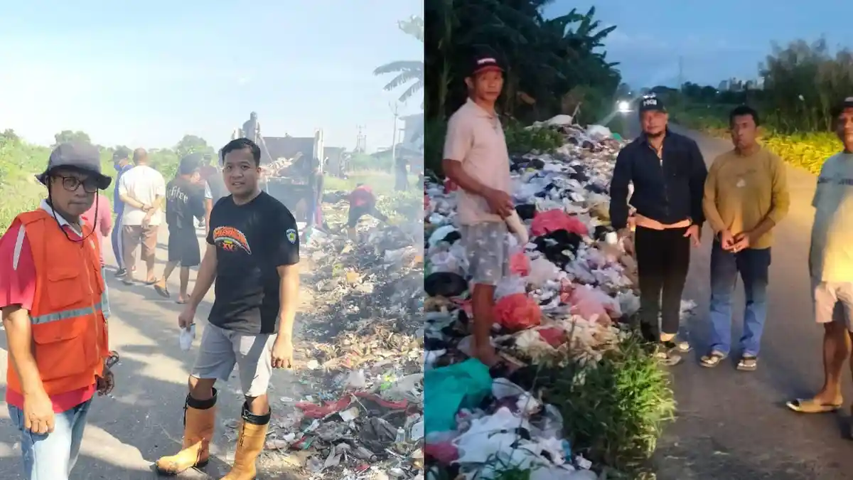 10 Truk Sampah Diangkut dari Perbatasan Makassar-Gowa