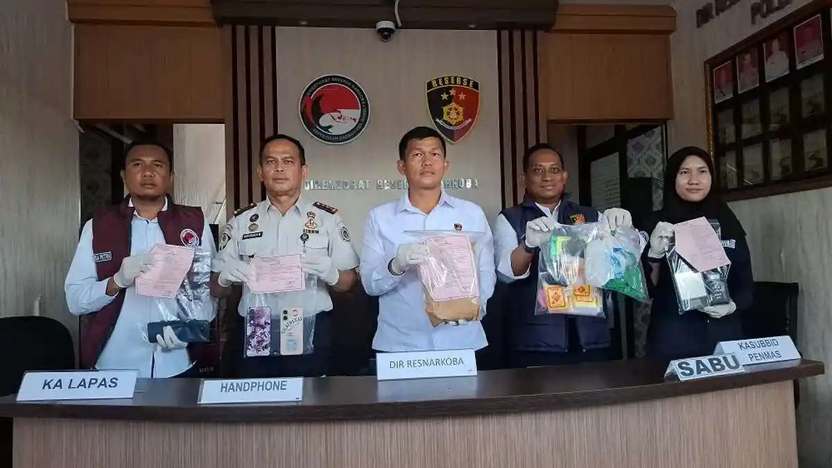 Bos Pengendali Narkoba dari Lapas Narkotika Pangkalpinang Dibongkar Ditresnarkoba Polda Babel - Bangkapos.com