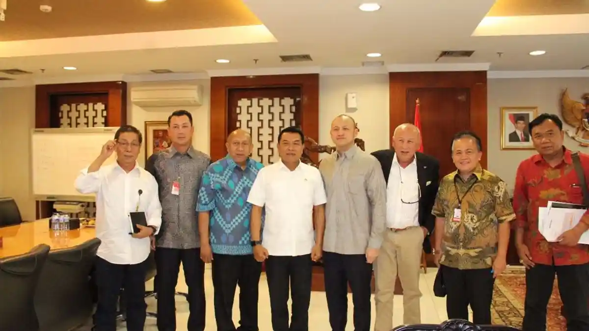 Matangkan Persiapan Moto GP di Sentul, KSP Terima Tinton dan Ananda Mikola
