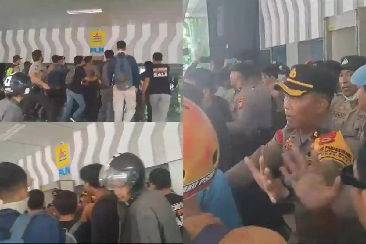 Pejabat PLN Ogah Temui Demonstran saat Aspirasikan Pemadaman Listrik di Makassar