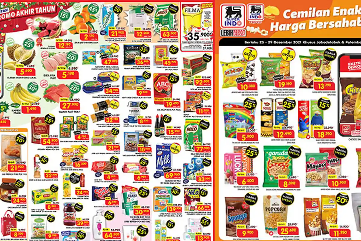 PROMO JSM Superindo TERBARU 24-26 Desember 2021: Filma Minyak Goreng Super Murah, Ada Diskon 55%