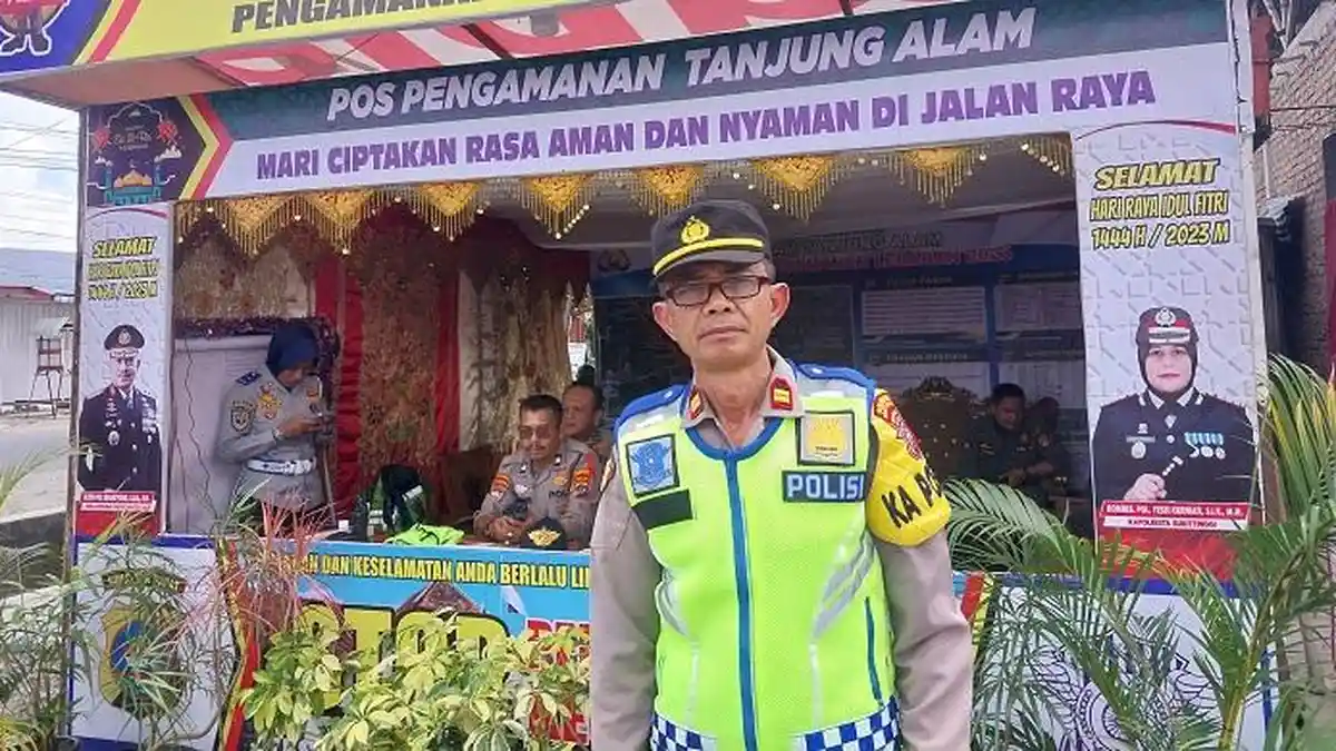 Polresta Bukittinggi Buat 9 Posko Pengamanan Mudik, Berdiri di Lokasi Strategis Padat Pengendara