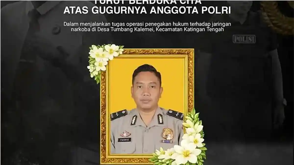 VIRAL Aipda Yudhie Tewas saat Lawan Bandar Narkoba di Kalteng: Bareskrim Polri Turun ke Lokasi - Tribunpekanbaru.com