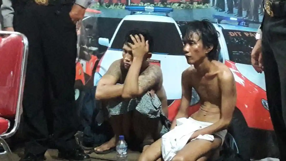 3 Copet Tertangkap Basah Menggasak Ponsel saat  Munajat 212 Digelar di Monas