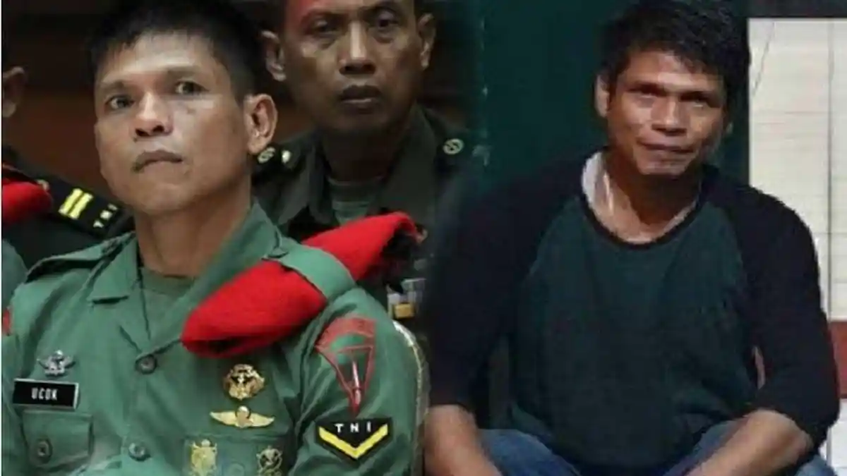 Senyum Saja Tetap Sangar, Foto Terbaru Serda Ucok Simbolon, Baret Merah Eksekutor 4 Napi Cebongan