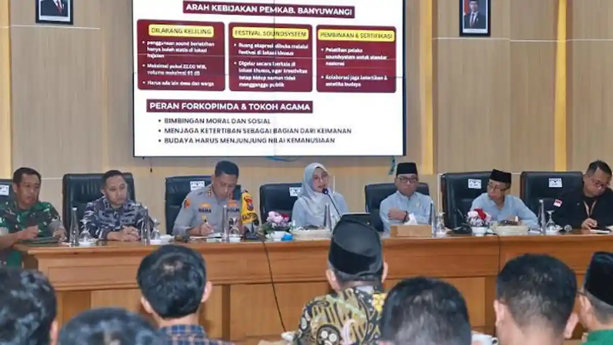 Forkopimda Banyuwangi Terbitkan Aturan Karnaval Hingga Sound Horeg, Keluarga Besar Sound System Lega