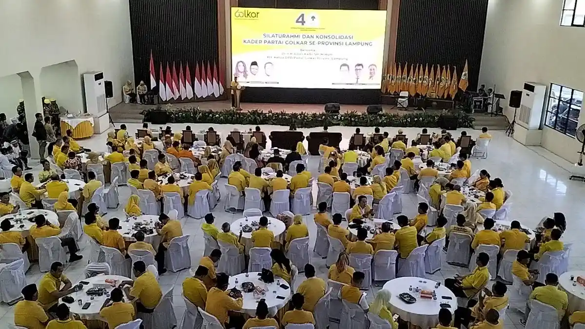 Breaking News Jelang Pilkada 2024, Golkar Lampung Gelar Konsolidasi Kader