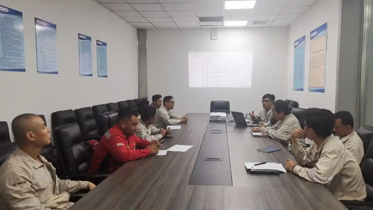 PT MPG Mengadakan Pelatihan Darurat terkait Kebocoran Bahan Berbahaya