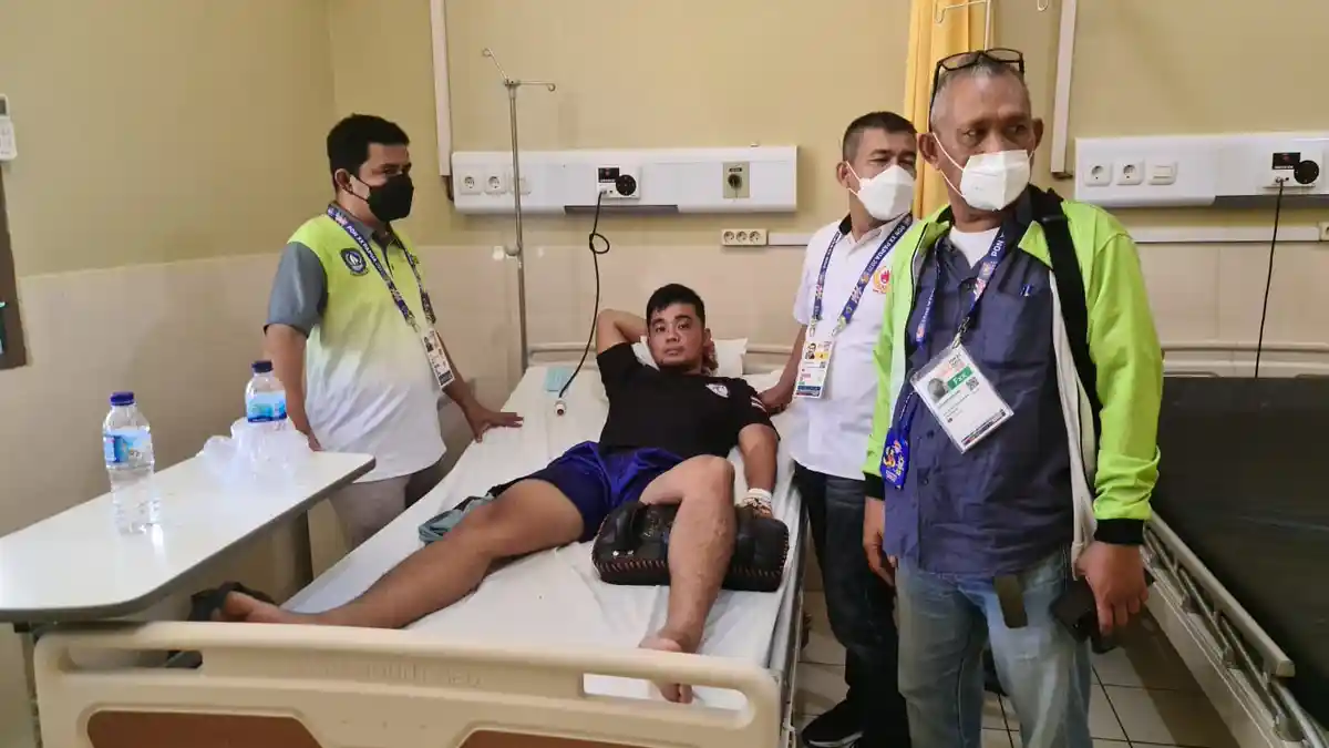 Kalah TKO, Fighter Muaythai Kepri Gagal ke Semifinal PON XX Papua