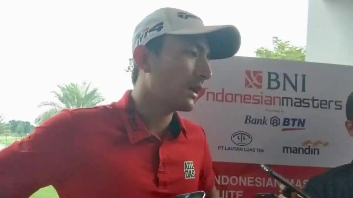 Danny Masrin Akui Sempat Deg-Degan Bermain Satu Flight Dengan Justin Rose