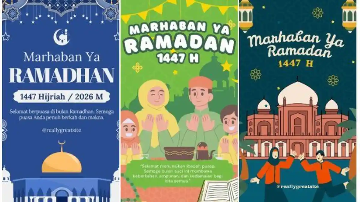 40 Poster Ramadhan 2026 dengan Gambar Menarik, Gratis Download untuk Ucapan