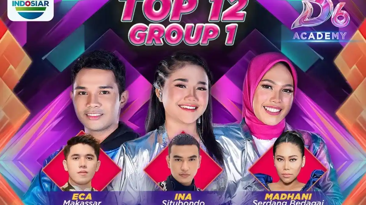 Hasil D Academy 6 Grup 1 di Babak Top 12, Peserta Asal Situbondo Duet dengan Hari Putra Tersenggol
