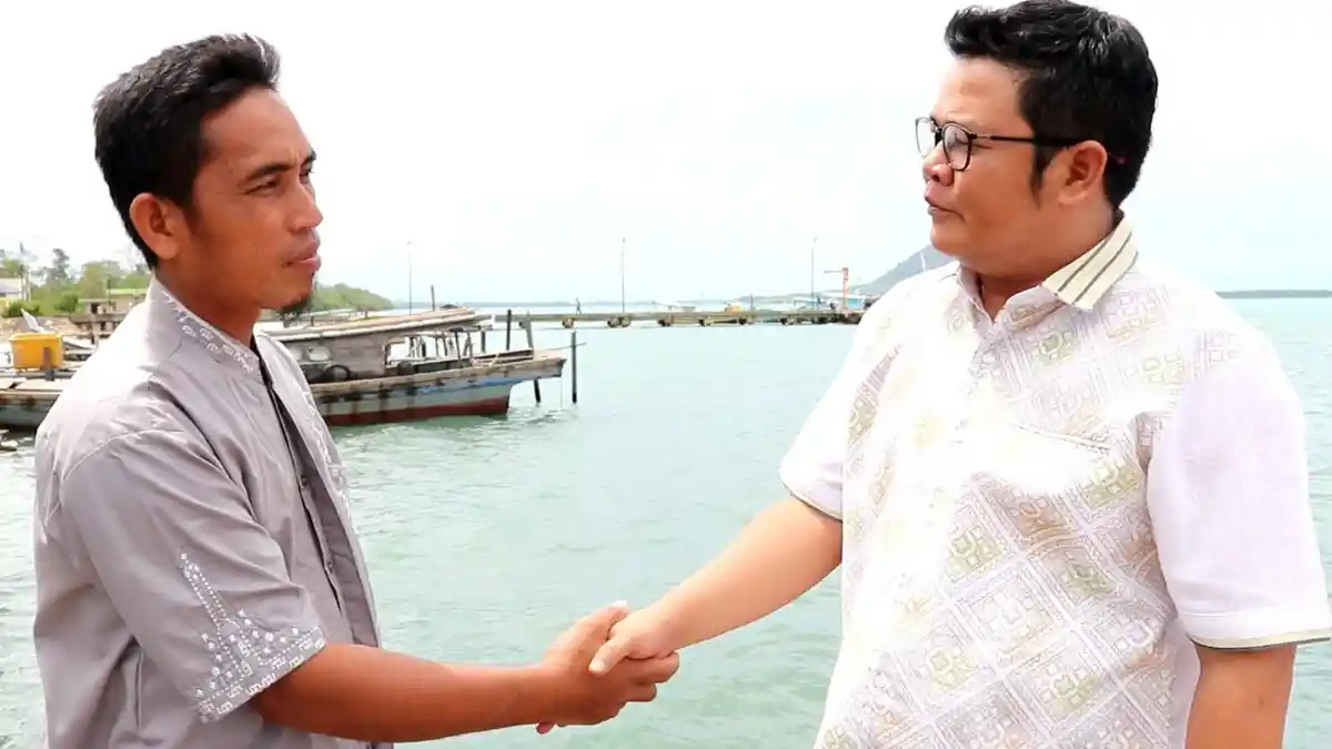 Nelayan Bangka Selatan Sebut Riza Herdavid Pemimpin Pro Rakyat Kecil
