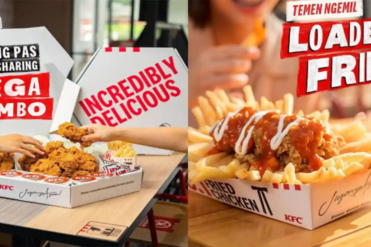 PROMO KFC Hari Ini 1 November 2021, KFC Creampuff Combo Loaded Fries & Smart Family Deal Hemat
