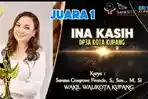 Program INA KASIH Juara 1 Inovasi Unggulan Daerah pada Ajang GELANGNONA 2025