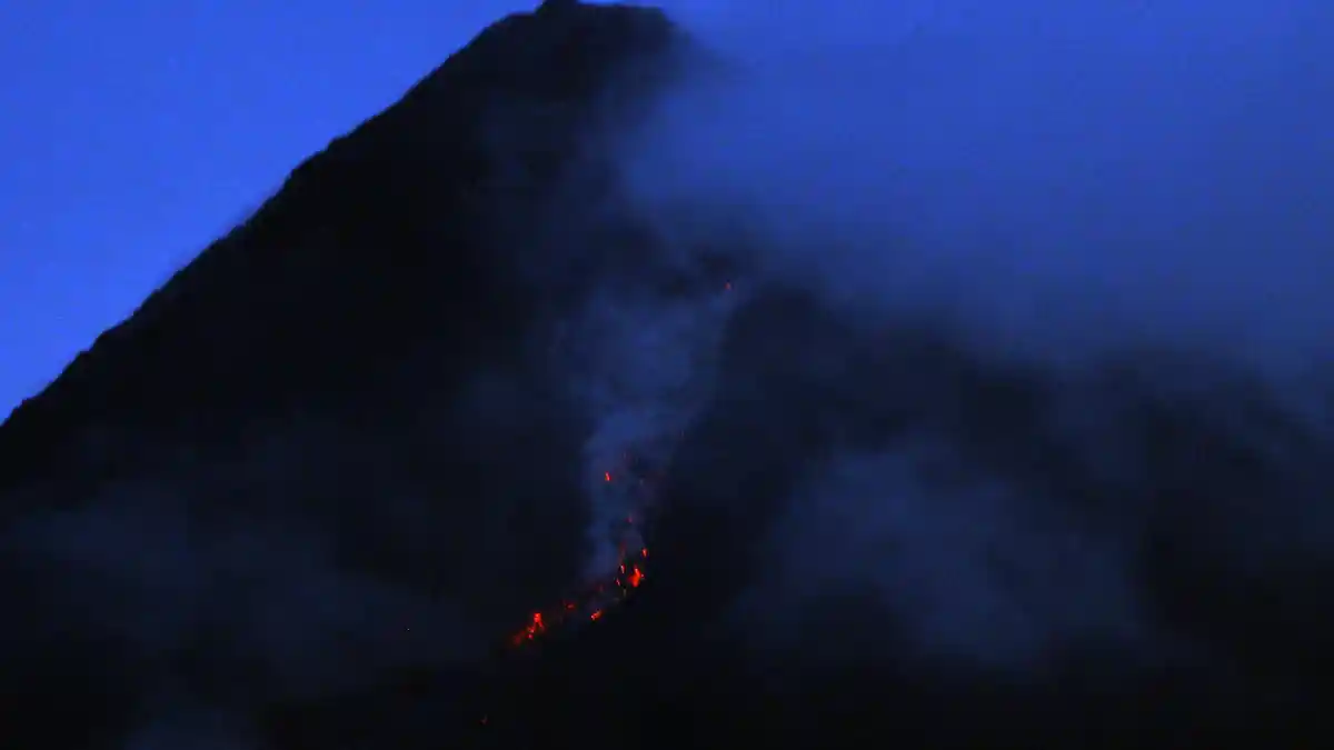 Sempat Muncul Selasa Pagi di Merapi, Gempa Vulkanik Dangkal Hari Ini Absen