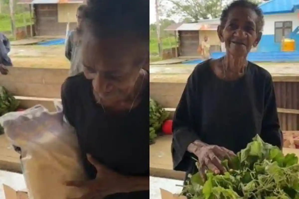 Kelaparan Tak Ada Uang, Nenek Yahalep Nekat Ketuk Rumah Bu Bidan Minta Tukar Sayuran dengan Beras