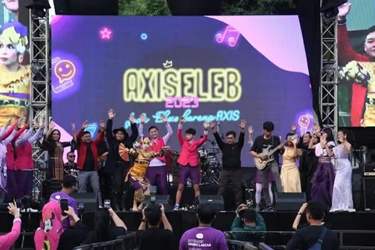 Axis Beri Ruang Tampilkan Bakat dan Kreativitas Pelanggan Lewat Ajang Axiseleb 2023 di Surabaya