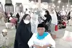 Permintaan Terakhir Selamet Jamaah Haji Maros, Foto Bareng Istri Sebelum Wafat di Tanah Suci