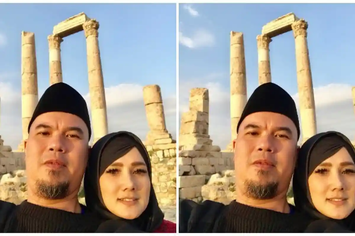 Ahmad Dhani dan Mulan Jameela Asyik Bulan Madu, Malah Datang Kabar Buruk dari Anaknya