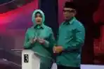 Pasangan Airin-Benyamin Davnie Dalam Debat Publik