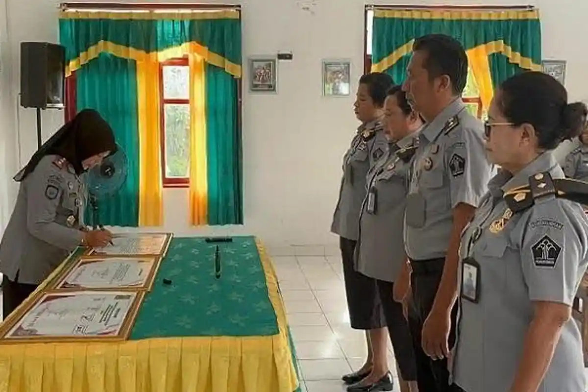 Lapas Perempuan Kupang Komitmen Pembangunan Zona Integritas 2024