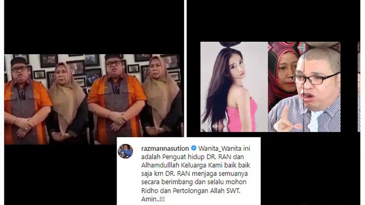 Razman Nasution Bongkar Kondisi Keluarganya Usai Dituding Lecehkan Mantan Aspri : Penguat Hidup