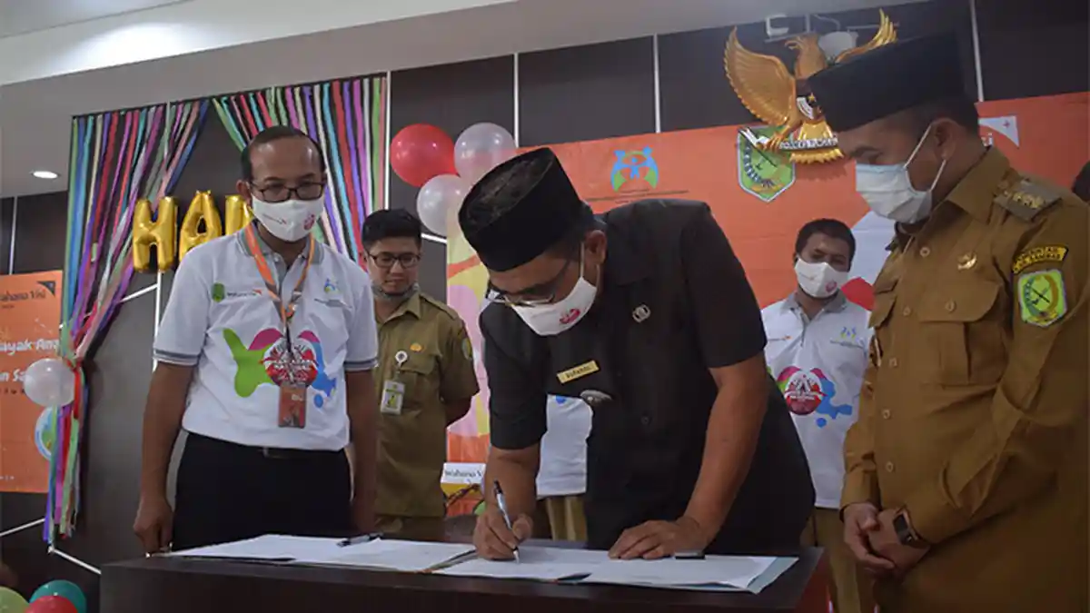 Sajingan Besar Berupaya Wujudkan Jadi Kecamatan Layak Anak