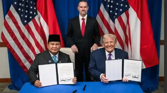 Prabowo - Trump Teken Perjanjian Perdagangan Timbal Balik, Perkuat Keamanan Ekonomi