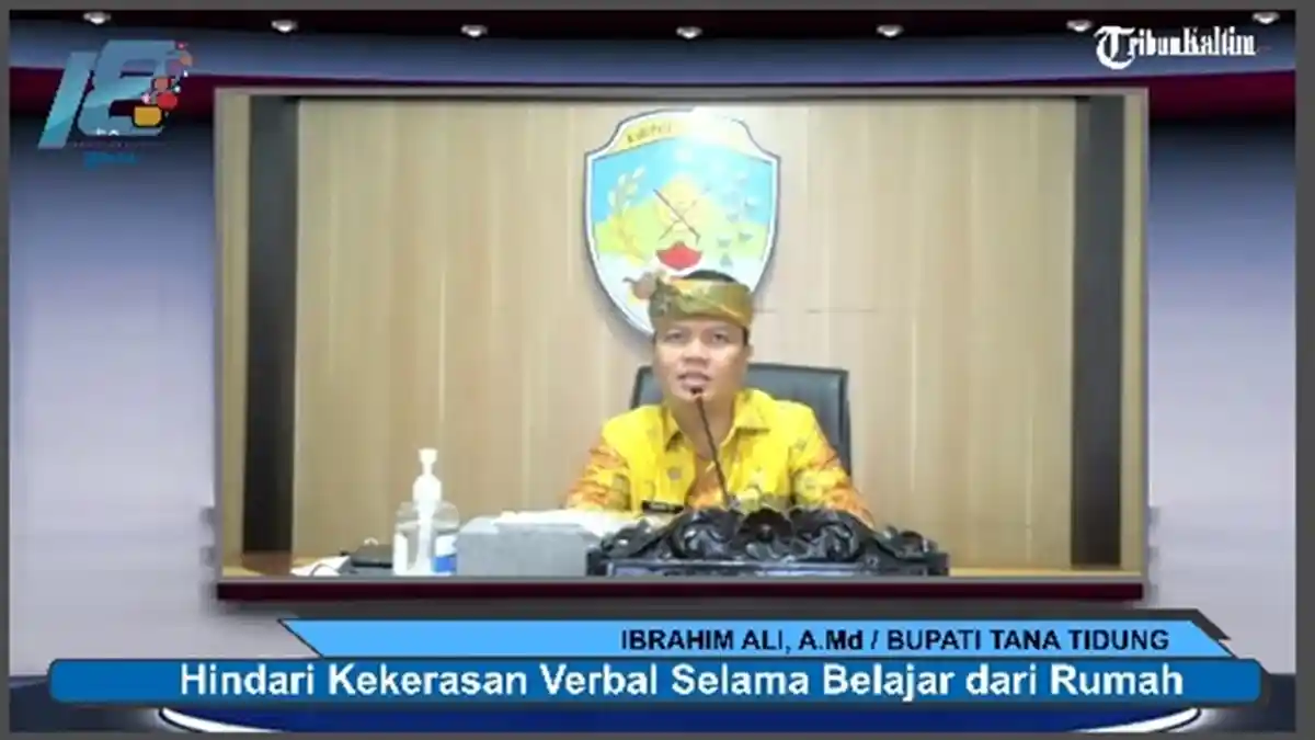 Hari Anak Nasional, Bupati KTT Ibrahim Ali: Dampingi Anak Belajar di Rumah Dengan Penuh Kesabaran