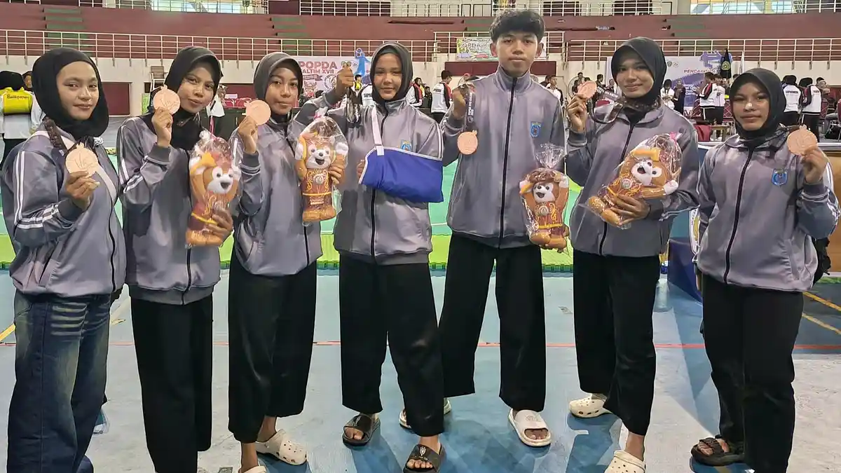 Pesilat Muda Paser Sumbang 6 Medali di Popda Kaltim ke-VIII di PPU