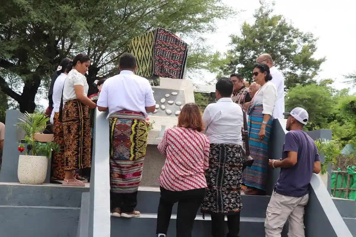 Pemkab Kupang Apresiasi JPIT yang Bangun Monumen Bagi Korban Tragedi 1965 di Oesao