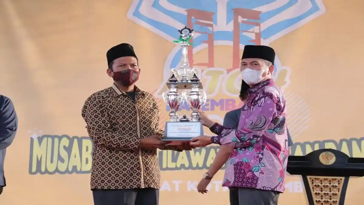Kecamatan Bukit Kecil Sabet Juara Pertama MTQH Tingkat Kota Palembang