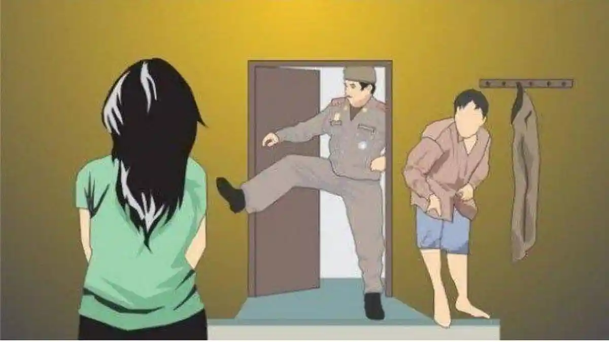 Brigadir ET Diamankan Setelah Digerebek Tidur Bersama Istri Orang di Kamar