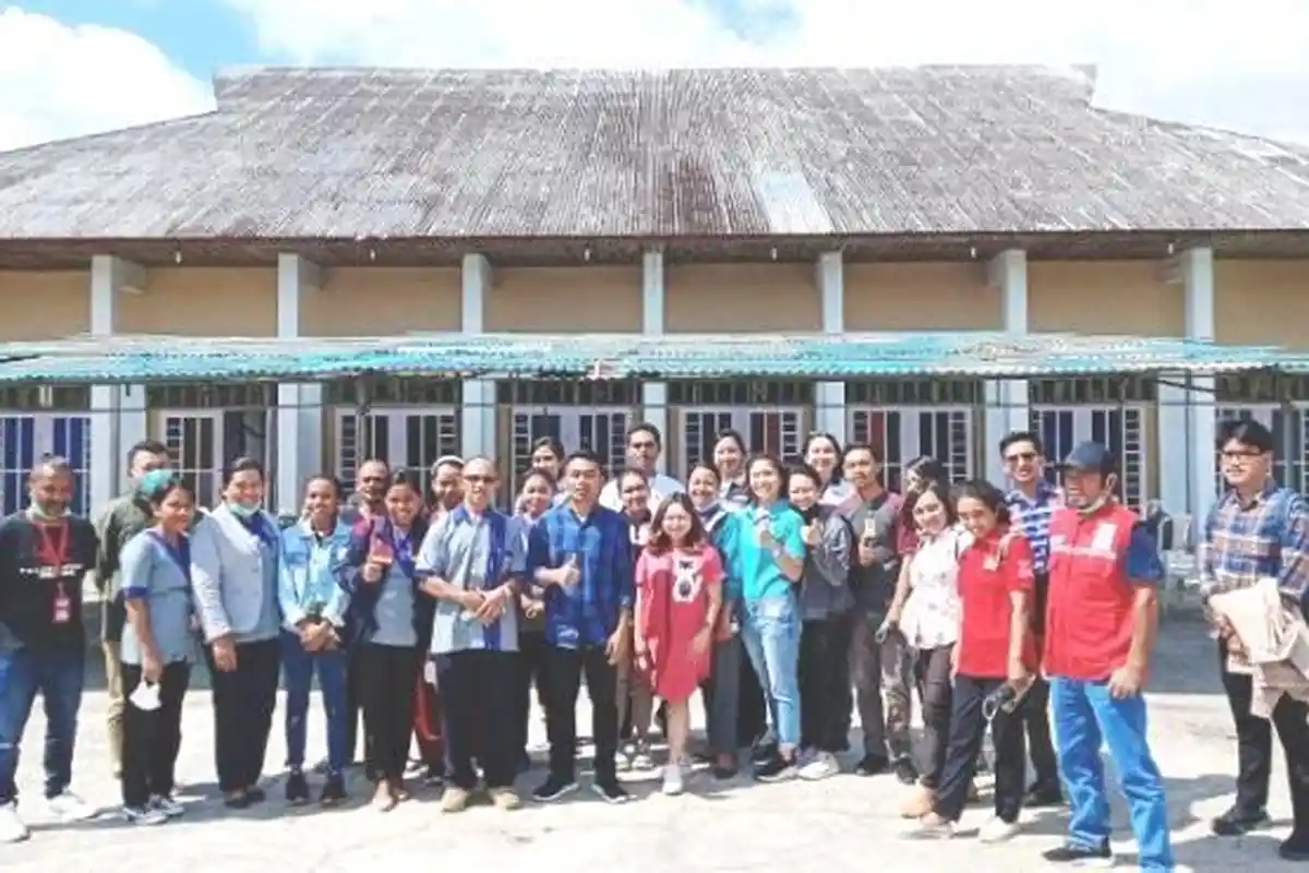 Sambut HKNLS Ke-II, Paroki St Klaus Kuwu Baksos Pengobatan dan Pemeriksaan Golongan Darah Gratis