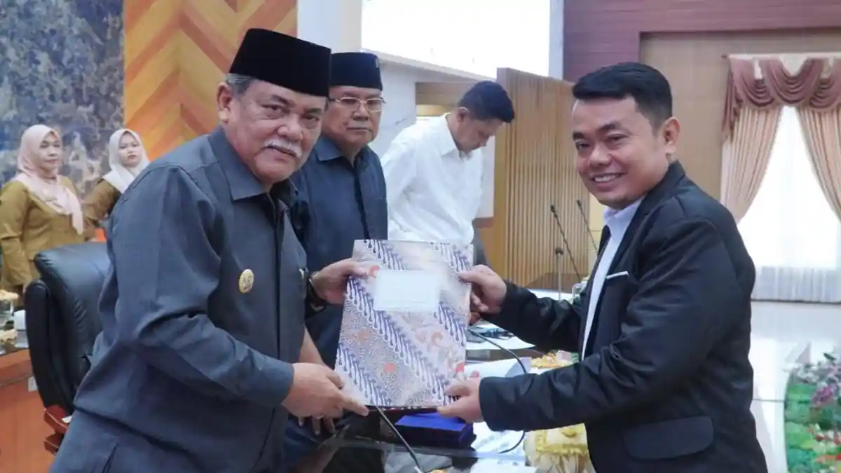 DPRD Setujui Kebijakan Umum Anggaran Prioritas Plafon Anggaran Sementara R-APBD Deliserdang 2024