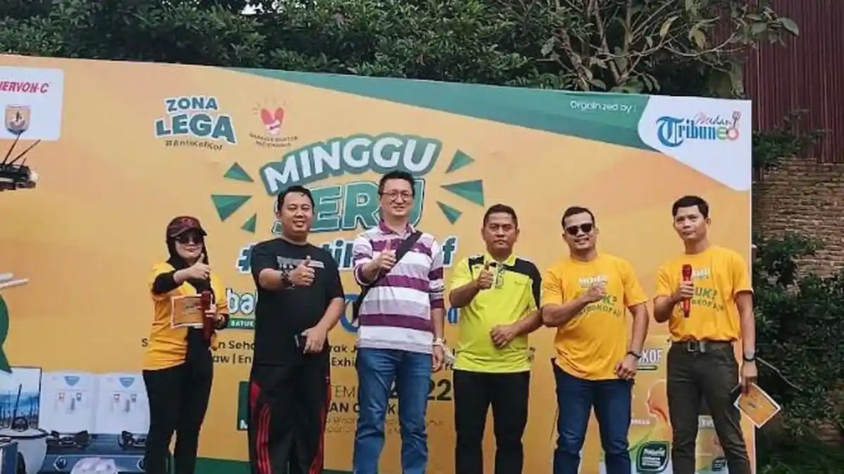 MASYARAKAT Sadar Adat Kembali Gelar Senam bersama Warga dalam Minggu Seru #AntiKofKof