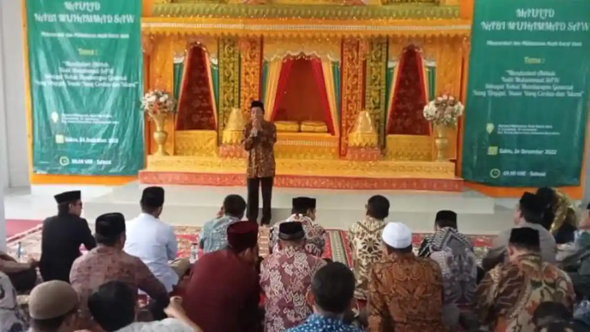 Masyarakat dan Mahasiswa Abdya di Banda Aceh Rayakan Maulid Akbar