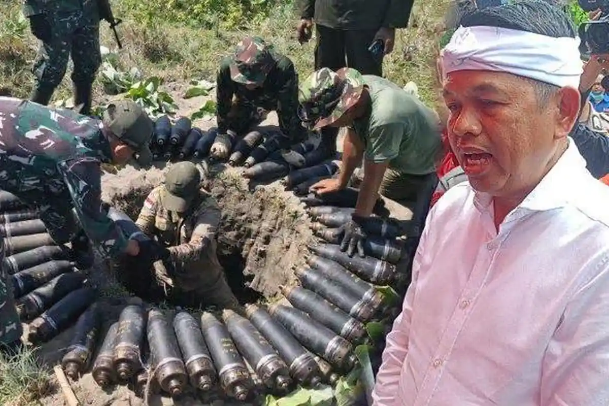 IMBAS Ledakan Bom Garut, Dedi Mulyadi Melarang Warga Sipil Terlibat Pemusnahan Amunisi Kedaluarsa