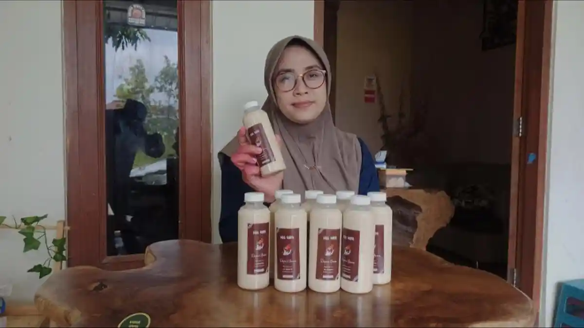 Banjir Order, Ide Bisnis Susu Kurma Warga Blora Menarik Cocok Kala Ramadhan