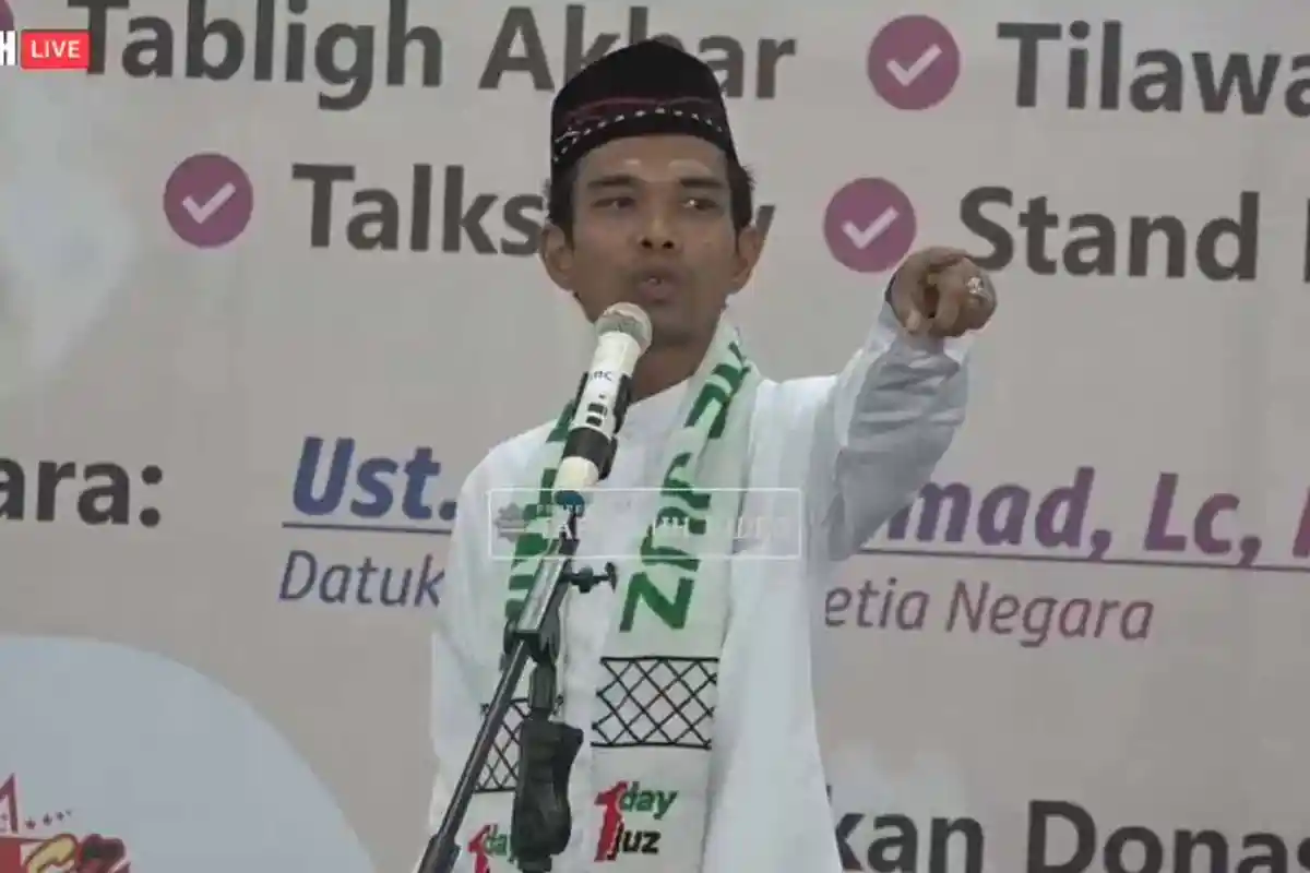 Ustadz Abdul Somad Singgung Kotak Kardus KPU saat Ceramah, 